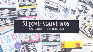 MY SECOND SQUAD BOX // UNBOXING // FLIP THROUGH