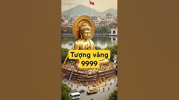 Bức tượng vàng 9999 đắt nhất thế giới... #phatphap #xuhuong