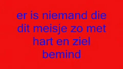 gene thomas - voor haar w/lyrics