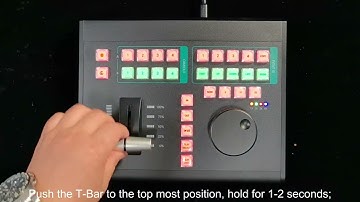 Operation Steps for iSanKeys SK-R290 vMix Replay Controller T-Bar Calibration