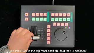 Operation Steps For Isankeys Sk-R290 Vmix Replay Controller T-Bar Calibration