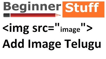 How to Add Image in Html Telugu Tutorial