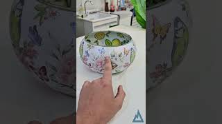 Do LIXO ao LUXO: Aprenda a técnica da DECOUPAGE INVERTIDA em vidros