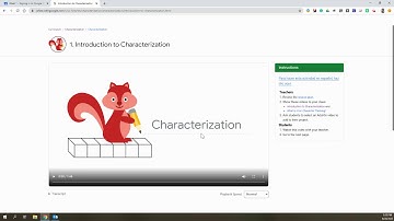 Signing in to Google CS / Scratch - Characterization