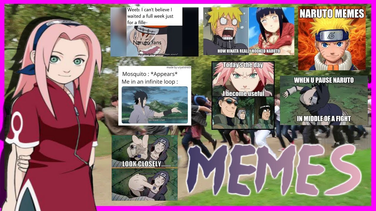 Sakura Looks Up Naruto Memes Sakura Giggles For 10 Minutes Youtube