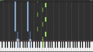 Moonlight Sonata 1st Movement - Opus 27 No. 2 [Piano Tutorial] (Synthesia)