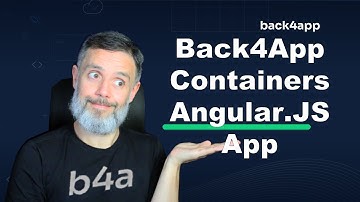 Deploying a Angular JS App in Back4App Containers