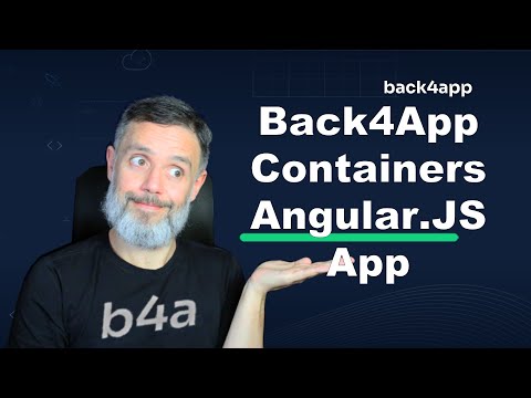 Deploying a Angular JS App in Back4App Containers