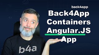 Deploying a Angular JS App in Back4App Containers