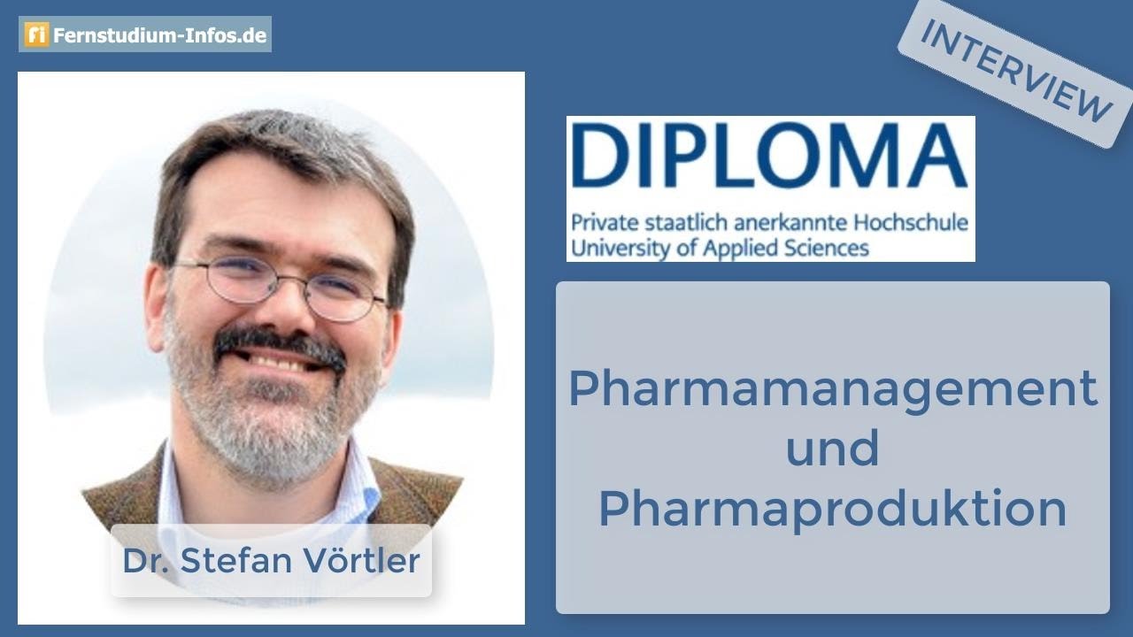 Fernstudium Pharmamanagement und Pharmaproduktion – Interview zum neuen Bachelor der DIPLOMA