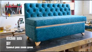 Кухонный диван с ящиком для хранения своими руками . Kitchen sofa DIY