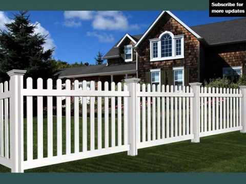 Vinyl Fencing | Fence Ideas And Designs - YouTube