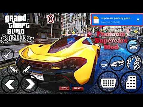 12mb Super Cars Mod For Gta San Andreas Android Supercars Mod Pack Premium Cars Cars Modpack Yukle 12mb Super Cars Mod For Gta San Andreas Android Supercars Mod
