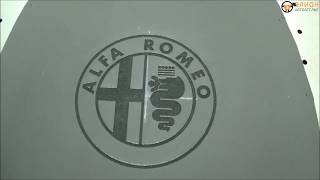 Перетяжка салона Alfa Romeo MiTo. Лазерная гравировка