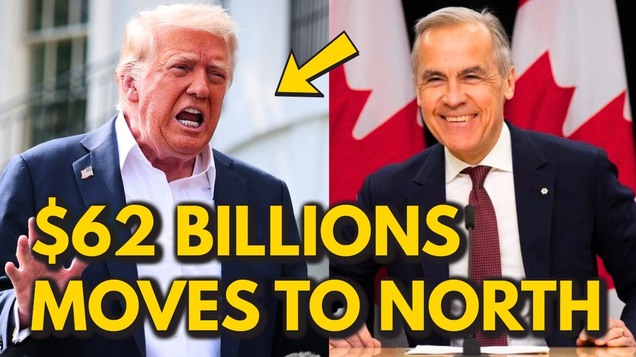 JUST IN: $62 BILLIONS Wall Street Shift to Canada —Trump’s Trade War SPARKS