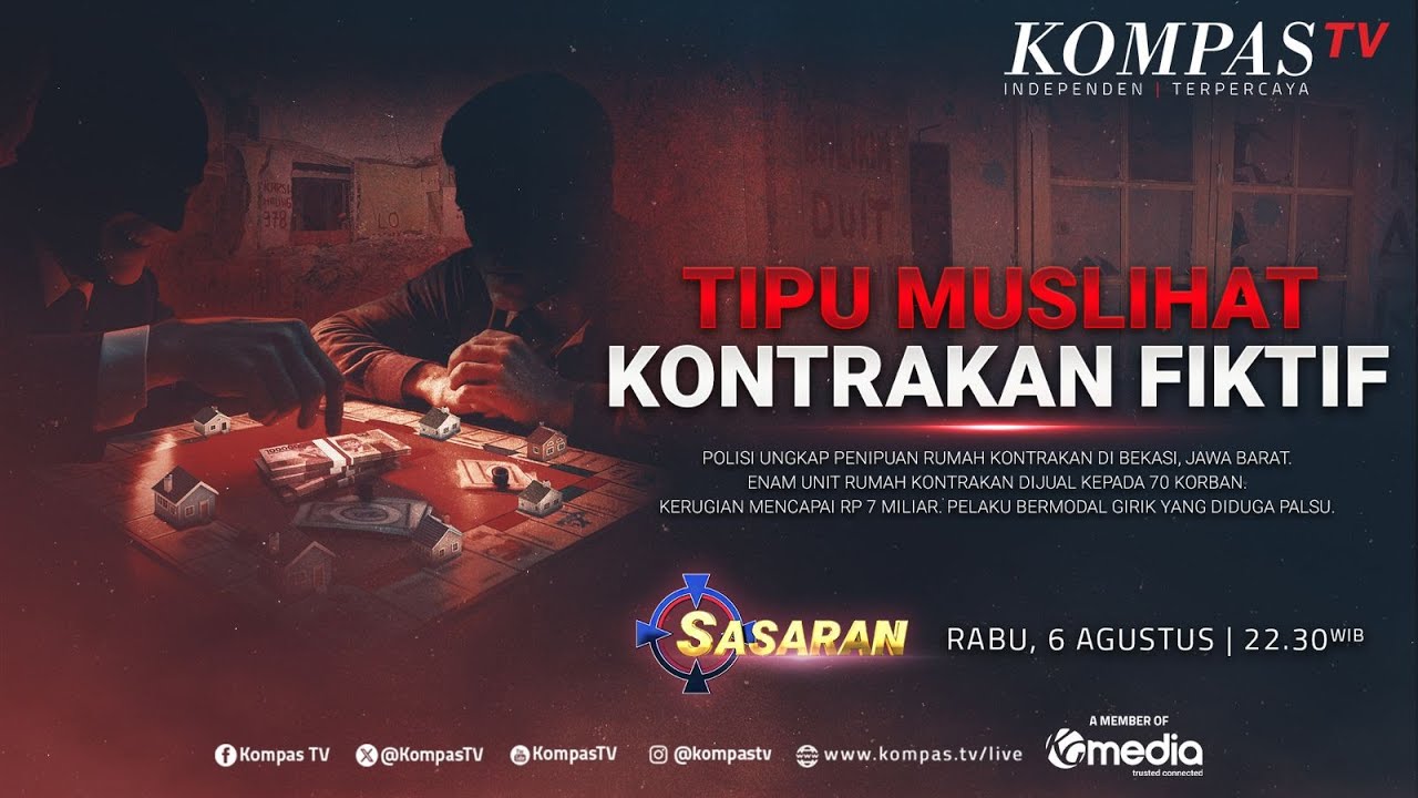 LIVE - Polisi Ungkap Tipu Muslihat Kontrakan Fiktif  I SASARAN