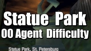 Goldeneye 007 Statue Park 00 Agent Difficulty Playthrough Nintendo 64 N64