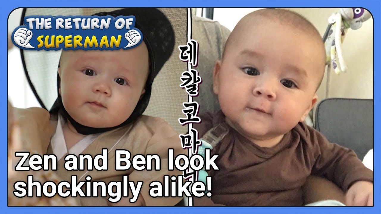 Zen and Ben look shockingly alike! (The Return of Superman) | KBS WORLD TV 210606