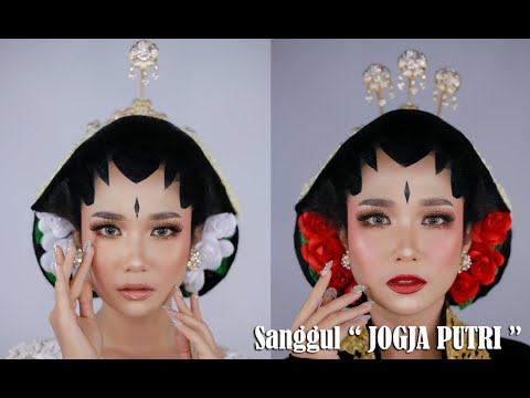 TUTORIAL SANGGUL JOGJA  PUTRI YouTube