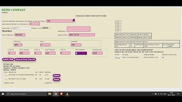 Supplier PURCHASE ORDER Against Customer Sales Order Is Very Informative In simpliRP ERP