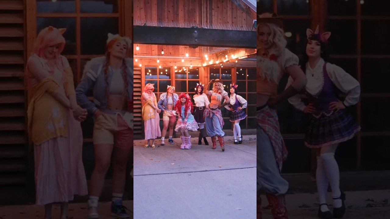 Equestria Stomp w/the Mane Six! #dance #mlp #mylittlepony #mylittleponyfriendshipismagic #cosplay