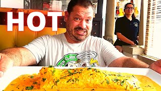 Cazuela's "Super Macho" Spicy Burrito Challenge