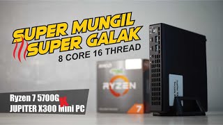 Super Mungil Super Galak Ryzen 7 5700G PC Build - ASRock Jupiter X300