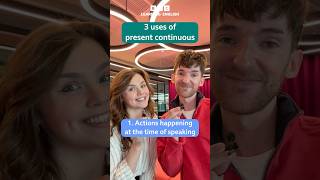 3 ways to use the present continuous #shorts #english