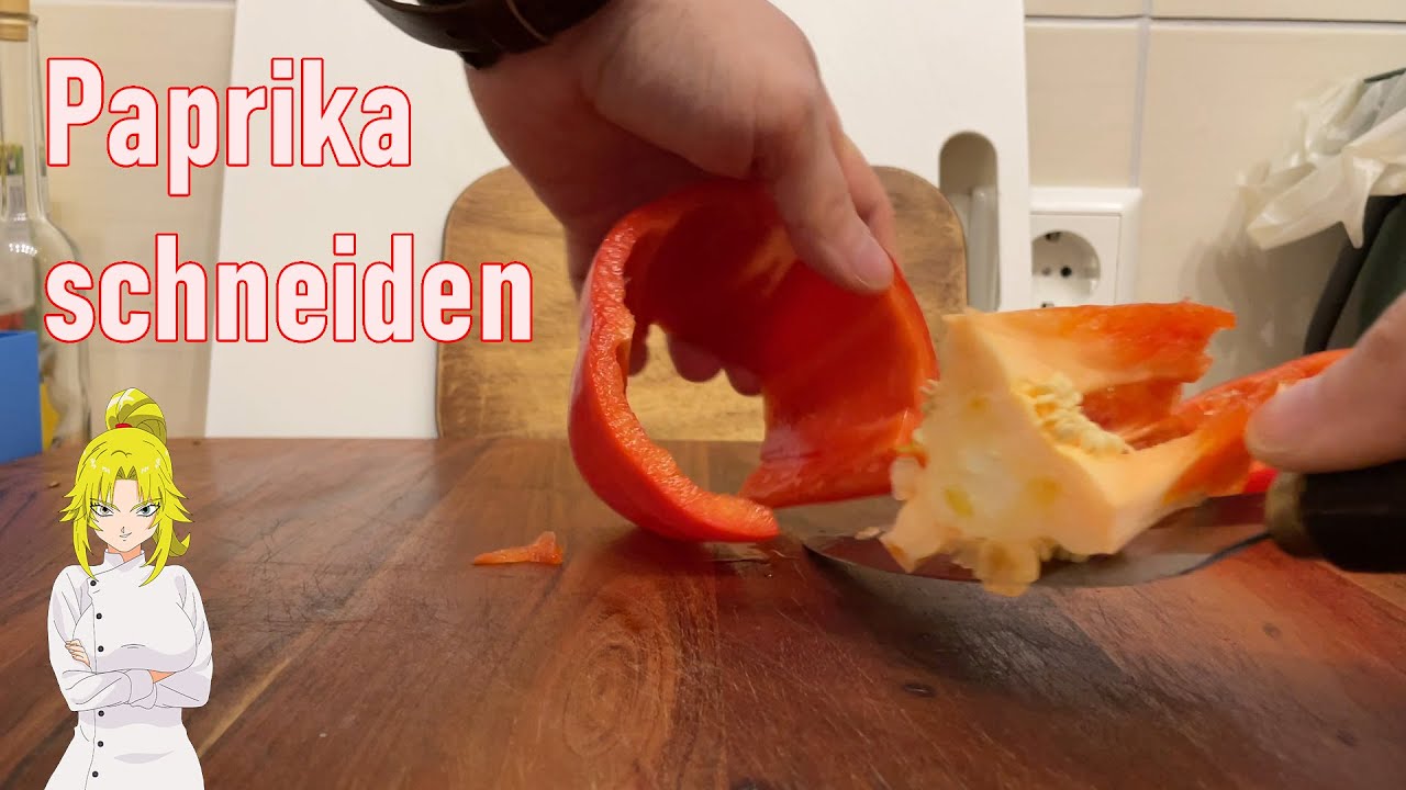 Paprika richtig entkernen | Einfach und schnell | Autumncooks