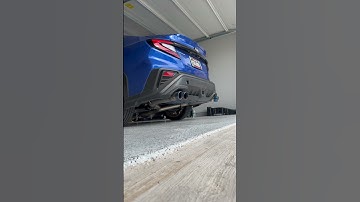 2022 WRX with ETS Turbo Back full exhaust. (J-Pipe, ETS Catback) Quick Cold Start