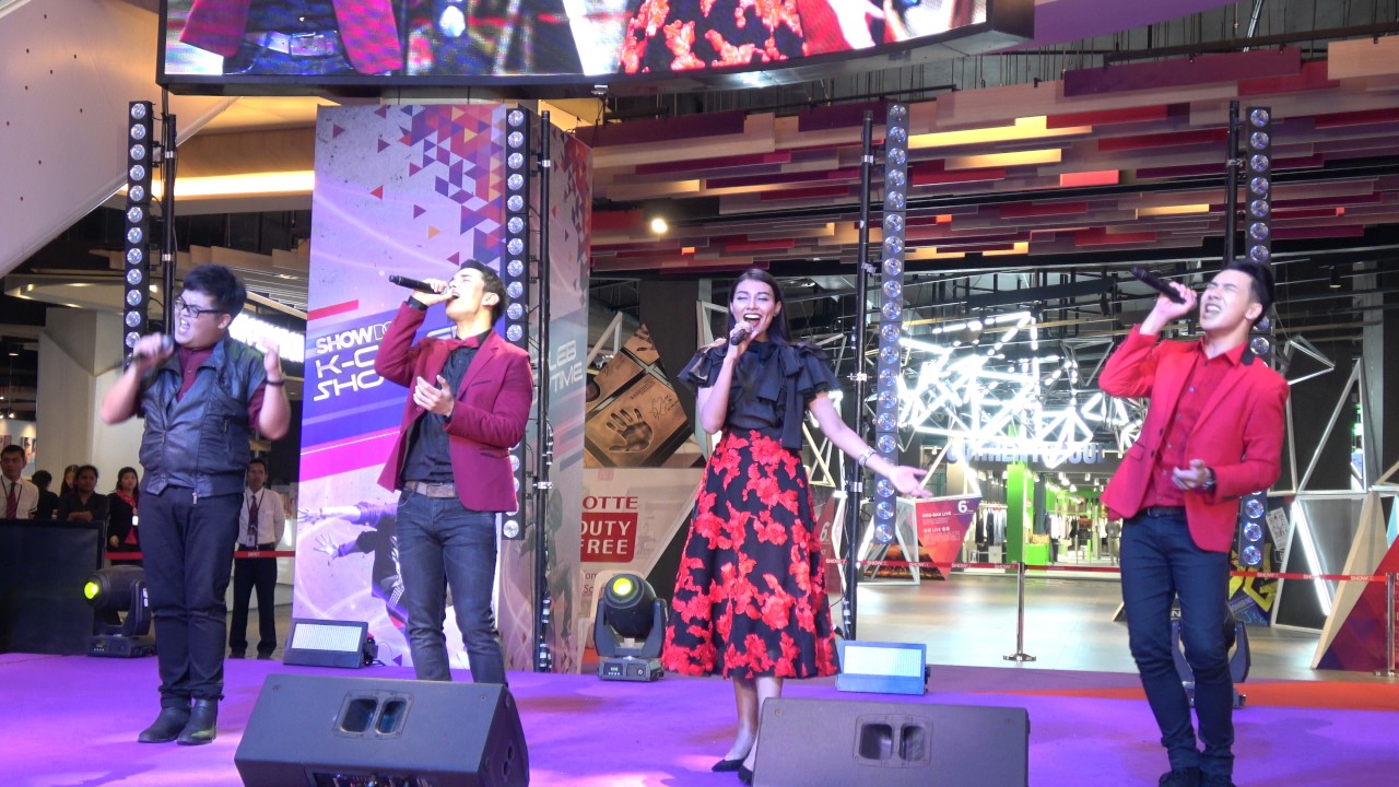 เรา - 4 โพดำ (กัน แก้ม โดม ตั้ม) งาน 4 โพดำ K-Celeb Show Time @ Show DC