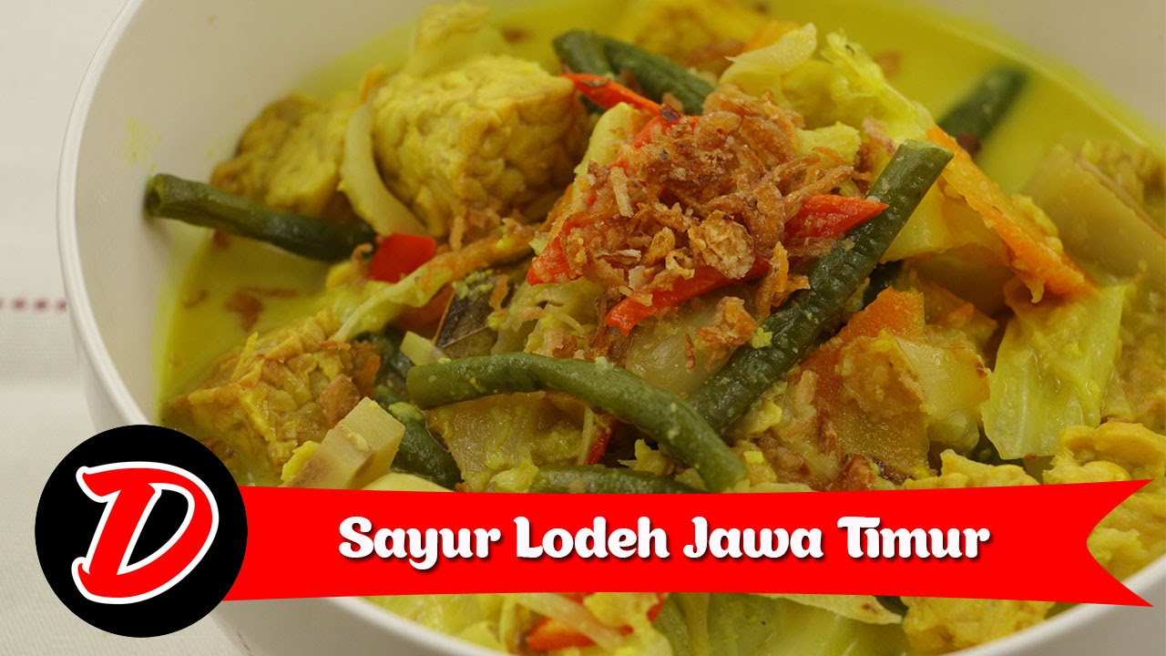  Resep Sayur Lodeh Jawa Timur YouTube