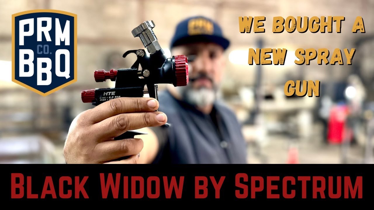 Black Widow Spectrum HTE Spray Gun Harbor Freight Find YouTube