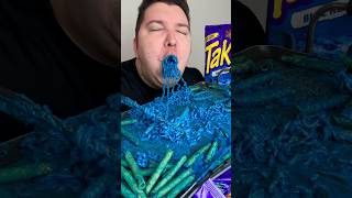Extreme Spicy Blue Takis Noodles 🥵🔥