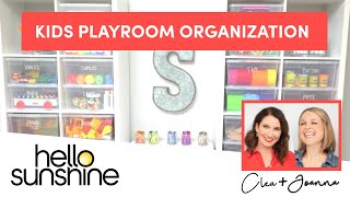 Organizing A Playroom For Triplets With The Home Edit Master The Mess Ep 4