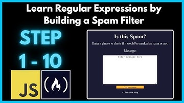 Learn Regular Expressions by Building a Spam Filter - step 1 - 10 - freeCodeCamp
