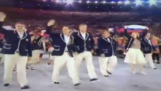 Парад спортсменов, олимпийская сборная России, Олимпиада 2016 в Бразилии