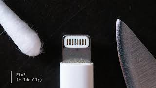 ?? iPhone not charging? Learn how to fix your lightning cable in 90 seconds!