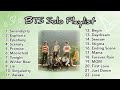 BTS Solo Playlist