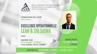 Excellence opérationnelle - Lean & Six Sigma -