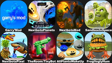 NEXTBOTS IN PLAYGROUND MOD ALL PLANETS WAKE UP,SANDBOX IN SPACE LIN GANG MELON,Garry