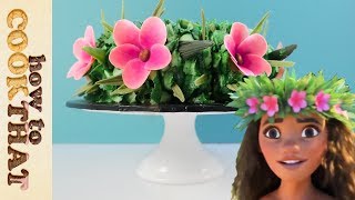 MOANA Cake Wreath How To Cook That Disney Cake
