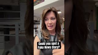 Could you spot a fake new story?  It’s news literacy week. Would you be able to spot misinformation?