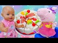 Baby Annabell -nukke & Pipsa Possun uusi talo. Vauvanuket ja lasten videot.