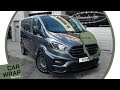 New Yiannimize Ford Transit MS-RT Van wrapped Khaki Green