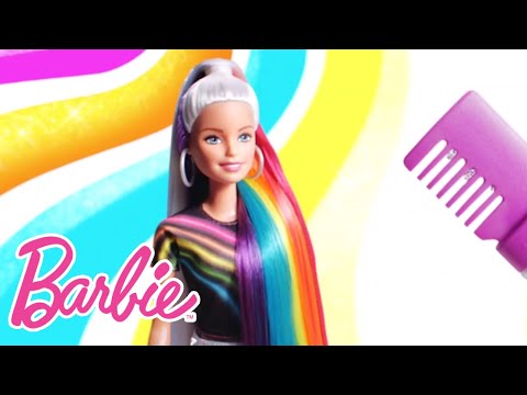 @Barbie | Rainbow Sparkle Hair