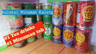 #1 KOLEKSI KALENG MINUMAN I MINUMAN TEH I TEA DRINK I BUKAN KALENG KALENG BIASA 2022