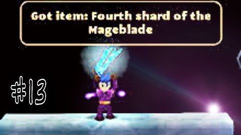 I got the mageblade and dimension rift spell | Swordigo - gameplay walkthrough # 13 | frozen temple