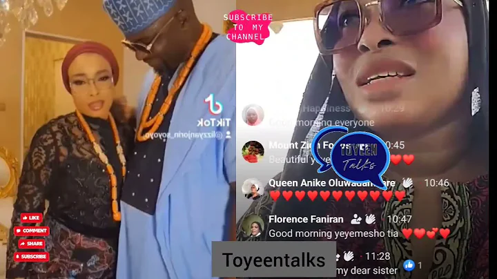 Alhaja Lizzy Anjorin Ni MHM Mummy Hannah Mayowa O Le Ri Alanu Mo With Gbogbo Nkan Ti Awon Se Fun..