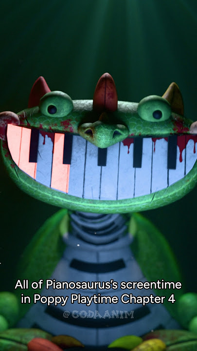 PIANOSAURUS ( Poppy Playtime Chapter 4 Animation )